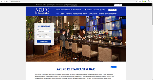 Azure Restaurant & Bar