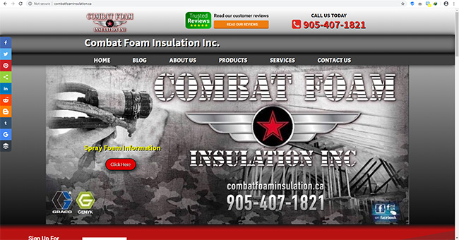 Combat Foam Insulation Inc