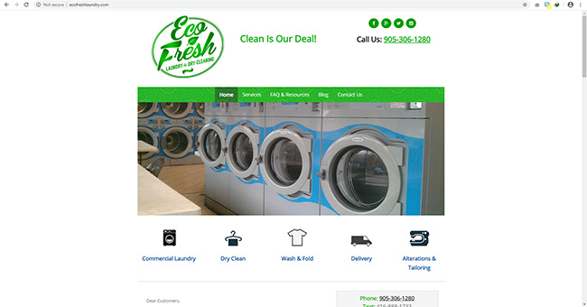 Eco Fresh Laundry & Dry Cleaning