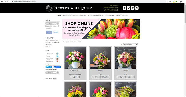 Flowers by the Dozen
