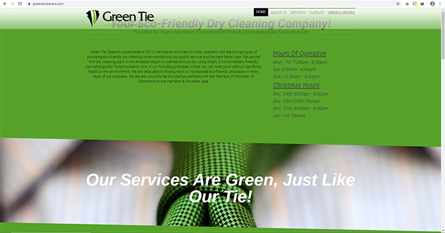 Green Tie Cleaners