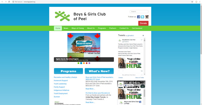 Boys & Girls Club of Peel