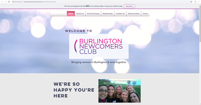 Burlington Newcomers Club